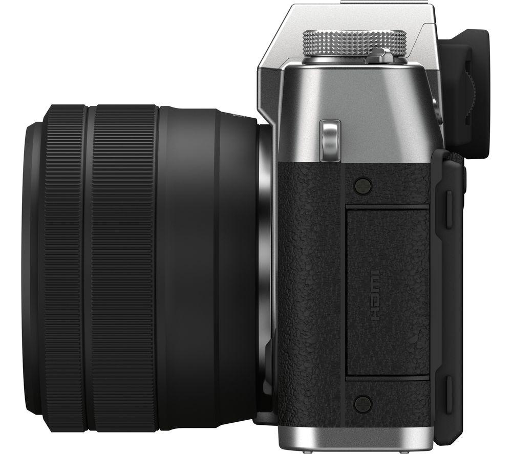 FUJIFILM X-T30 II Mirrorless Camera with FUJINON XC 15-45 mm f/3.5-5.6 OIS PZ Lens - Silver image number 6 of 7