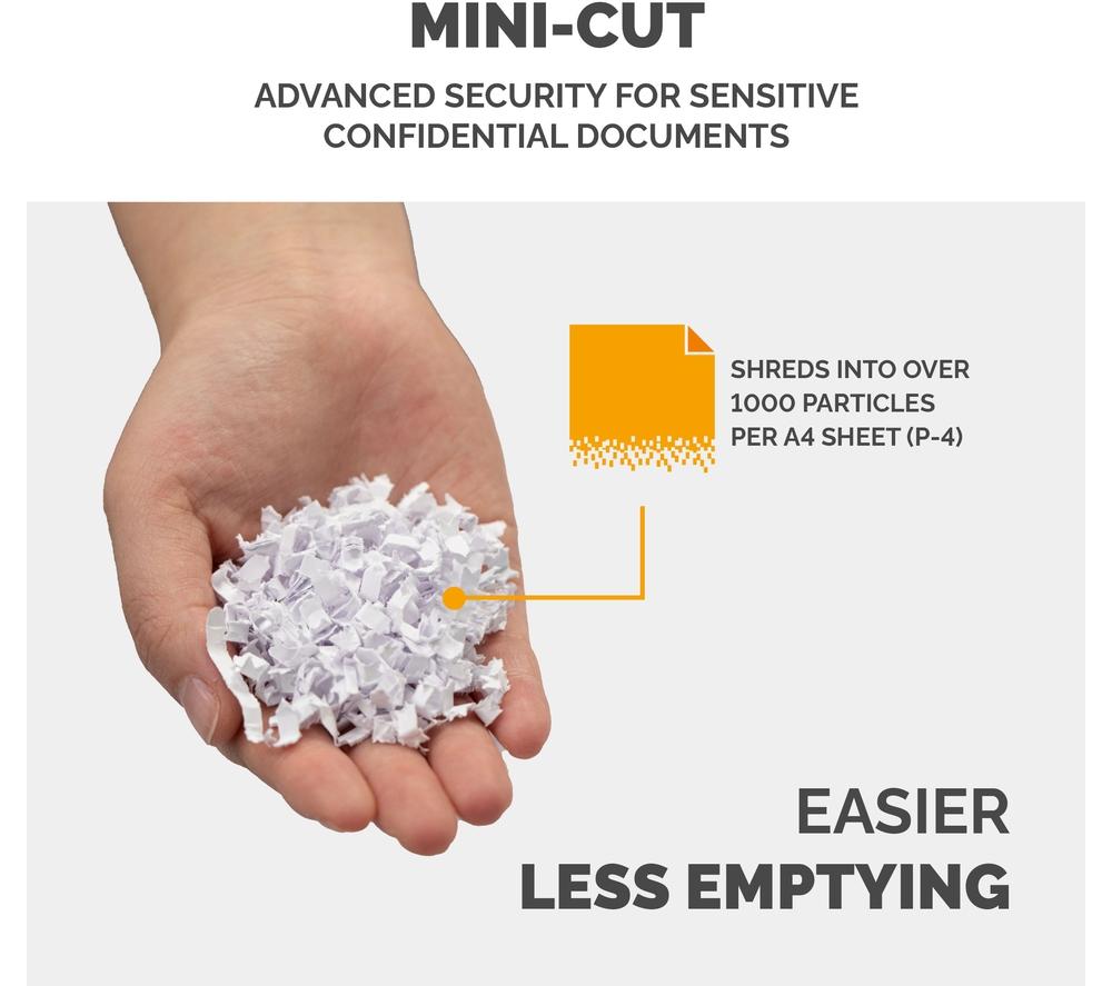 FELLOWES Powershred 6M Micro Cut Paper Shredder image number 4 of 7