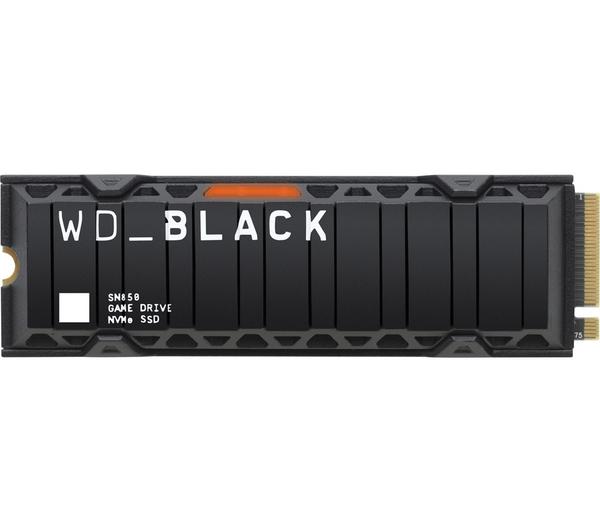 WD _BLACK SN850 PCIe M.2 Internal SSD with Heatsink - 2 TB image number 0