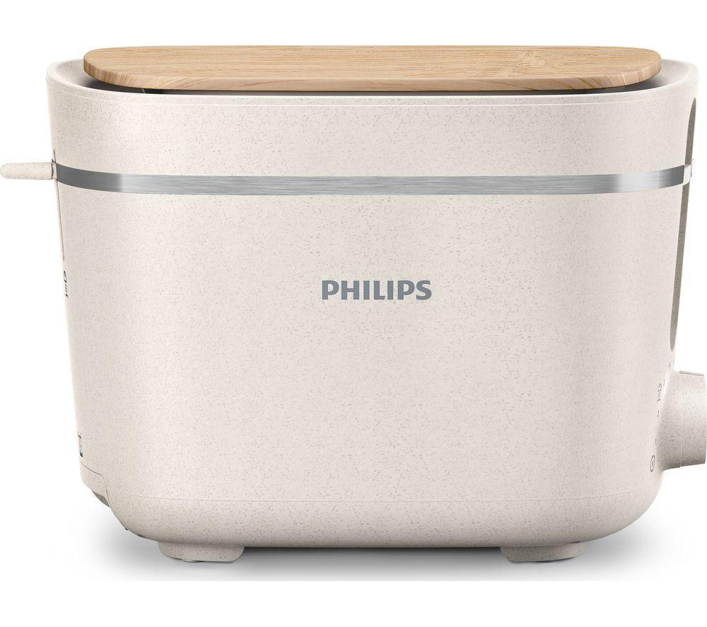 PHILIPS Eco Conscious Collection Jug Kettle & 2-Slice Toaster Bundle - White image number 3 of 4