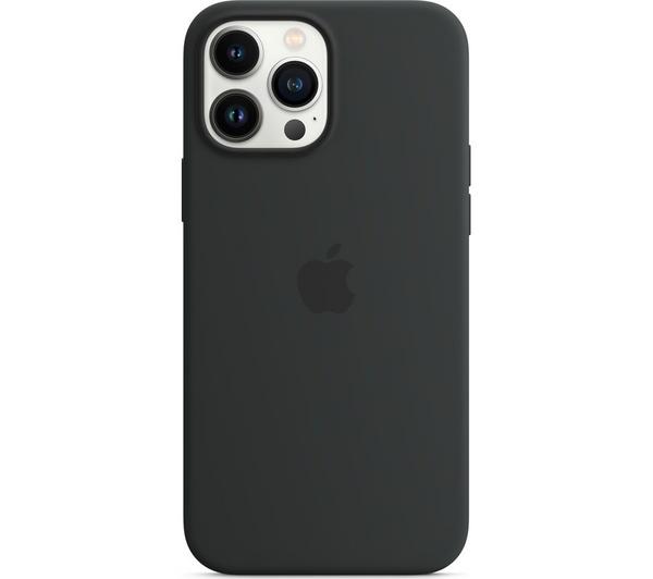 Buy Apple Iphone 13 Pro Max Silicone Case With Magsafe Midnight Currys