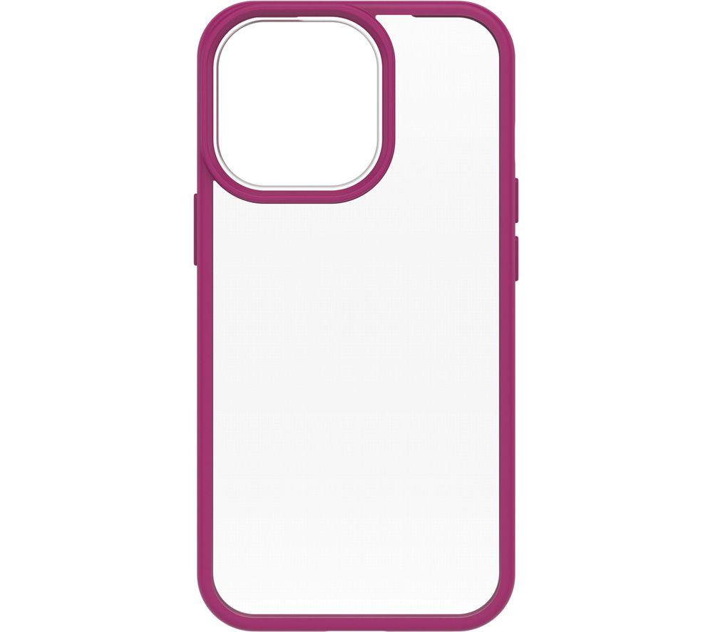 OTTERBOX React iPhone 13 Pro Case - Pink & Clear
