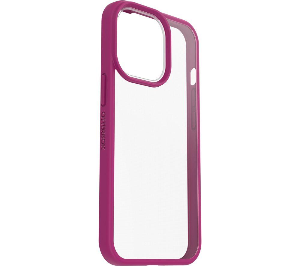 OTTERBOX React iPhone 13 Pro Case - Pink & Clear image number 3 of 5