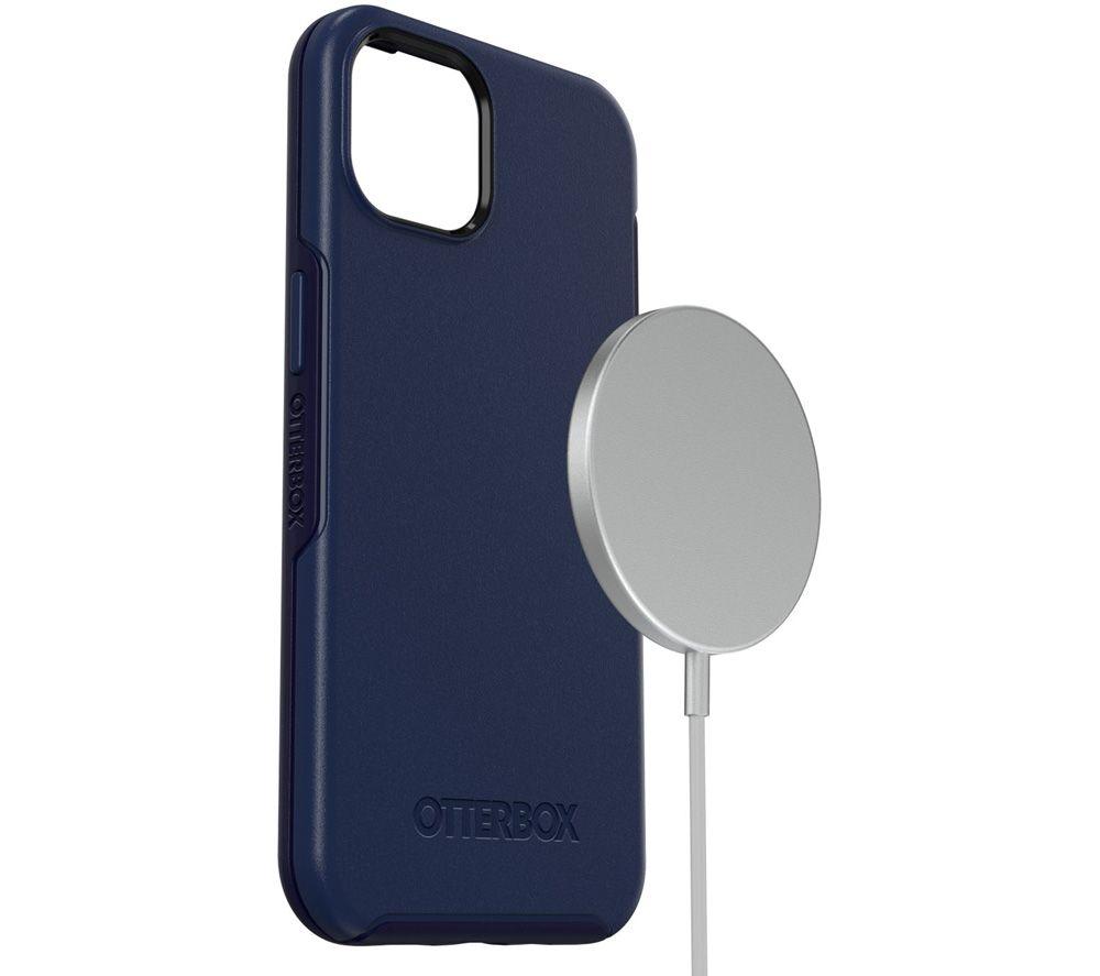 OTTERBOX Symmetry+ with Magsafe iPhone 13 Case - Blue image number 4 of 5