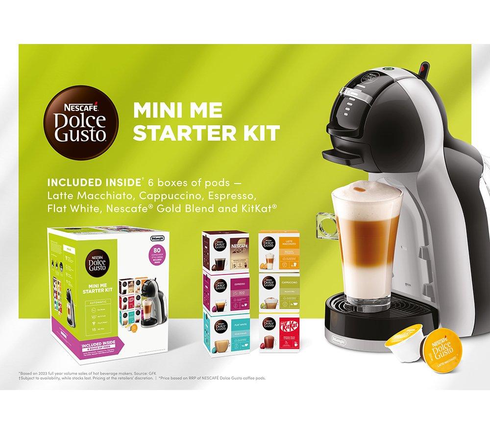 Buy DOLCE GUSTO by De Longhi EDG155.BG Mini Me Coffee Machine Starter Kit Grey Black Currys