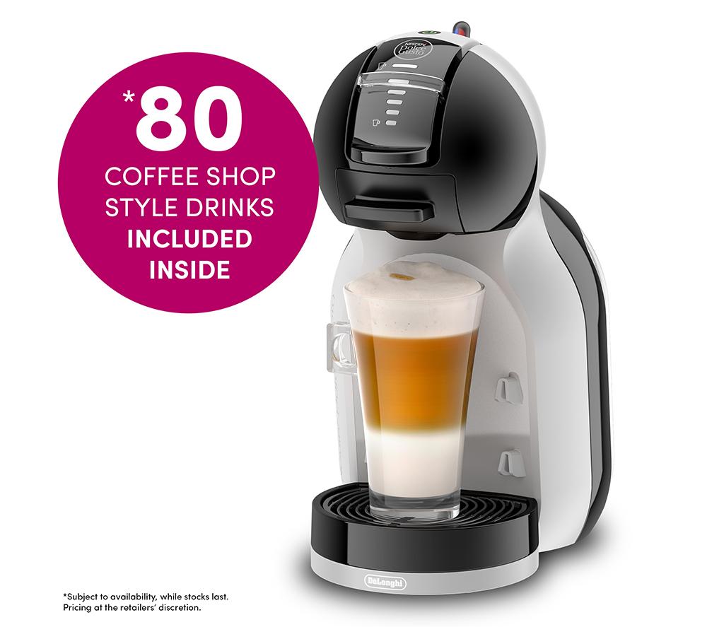 DOLCE GUSTO by De'Longhi Mini Me Pod EDG155.BG Coffee Machine Starter Kit - Grey & Black image number 11 of 12