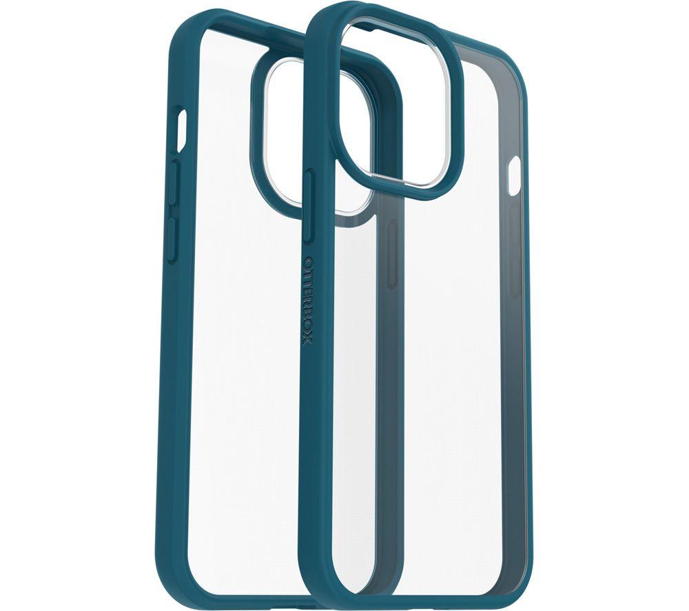 OTTERBOX React iPhone 13 Pro Max Case - Blue & Clear image number 2 of 5