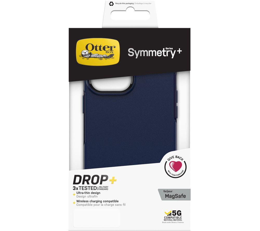 OTTERBOX Symmetry+ with Magsafe iPhone 13 Pro Max Case - Blue image number 3 of 5