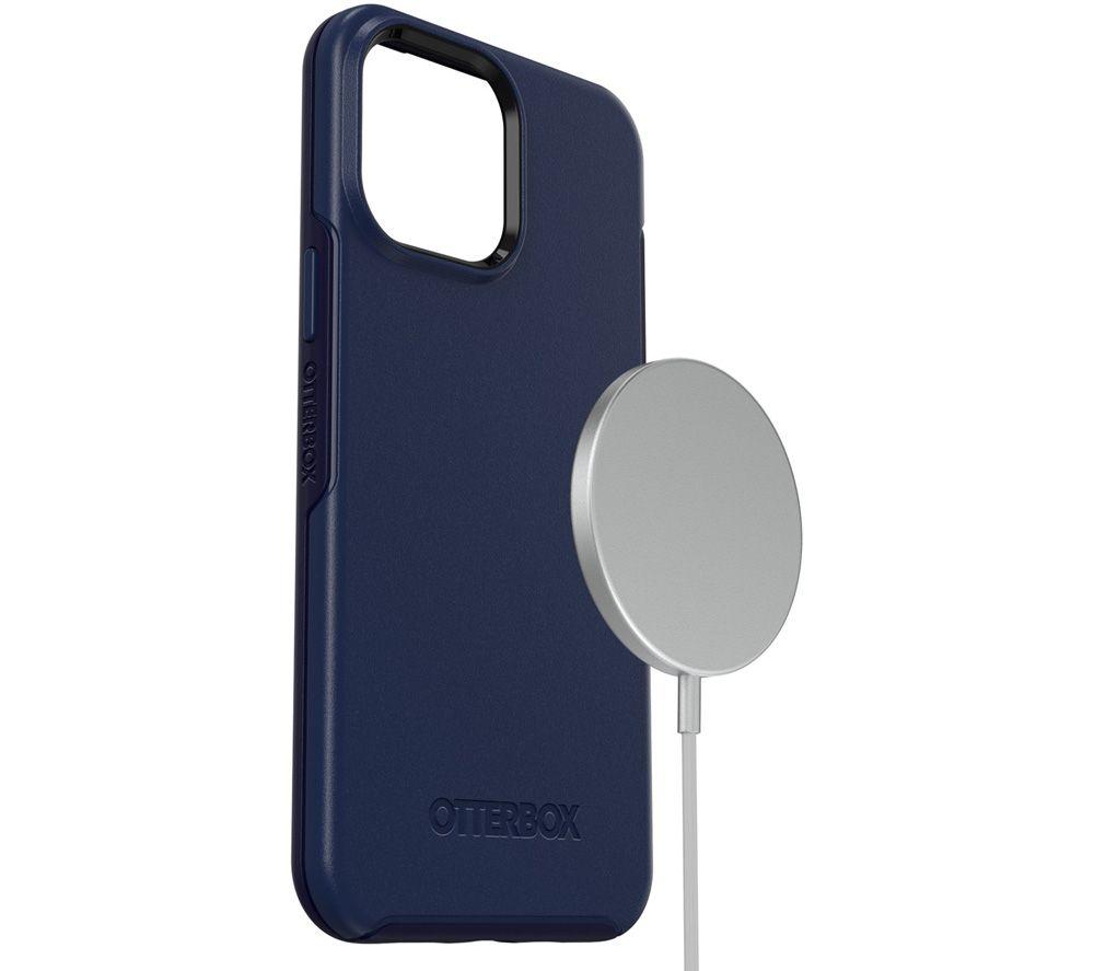 OTTERBOX Symmetry+ with Magsafe iPhone 13 Pro Max Case - Blue image number 4 of 5