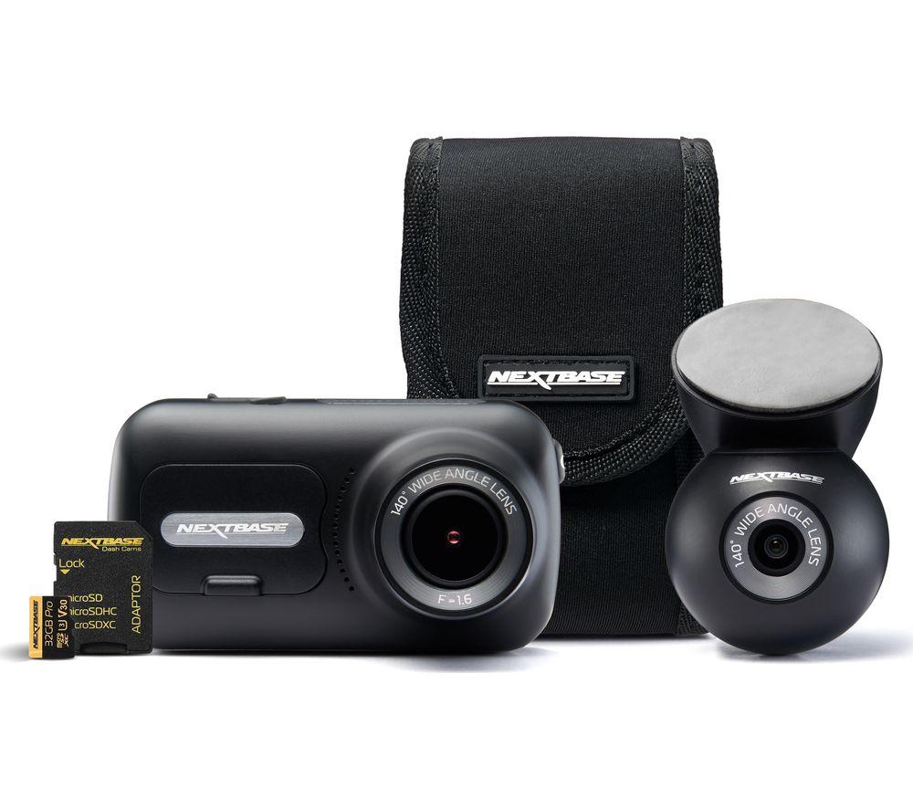 Buy NEXTBASE 322GW Full HD Dash Cam with Rear Window Dash Cam & Go Pack