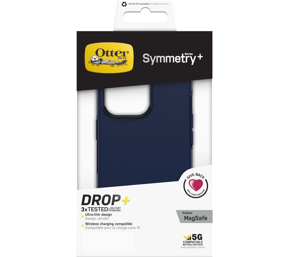 OTTERBOX Symmetry+ with Magsafe iPhone 13 Pro Case - Blue image number 3 of 5