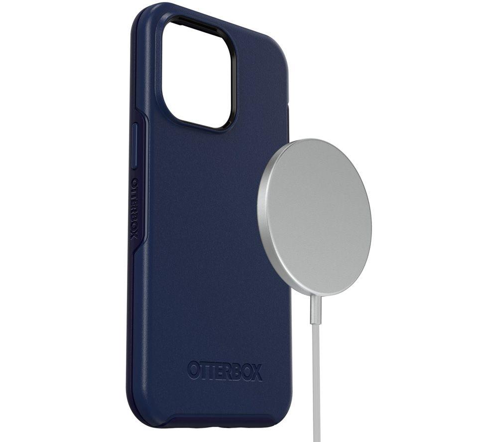 OTTERBOX Symmetry+ with Magsafe iPhone 13 Pro Case - Blue image number 4 of 5