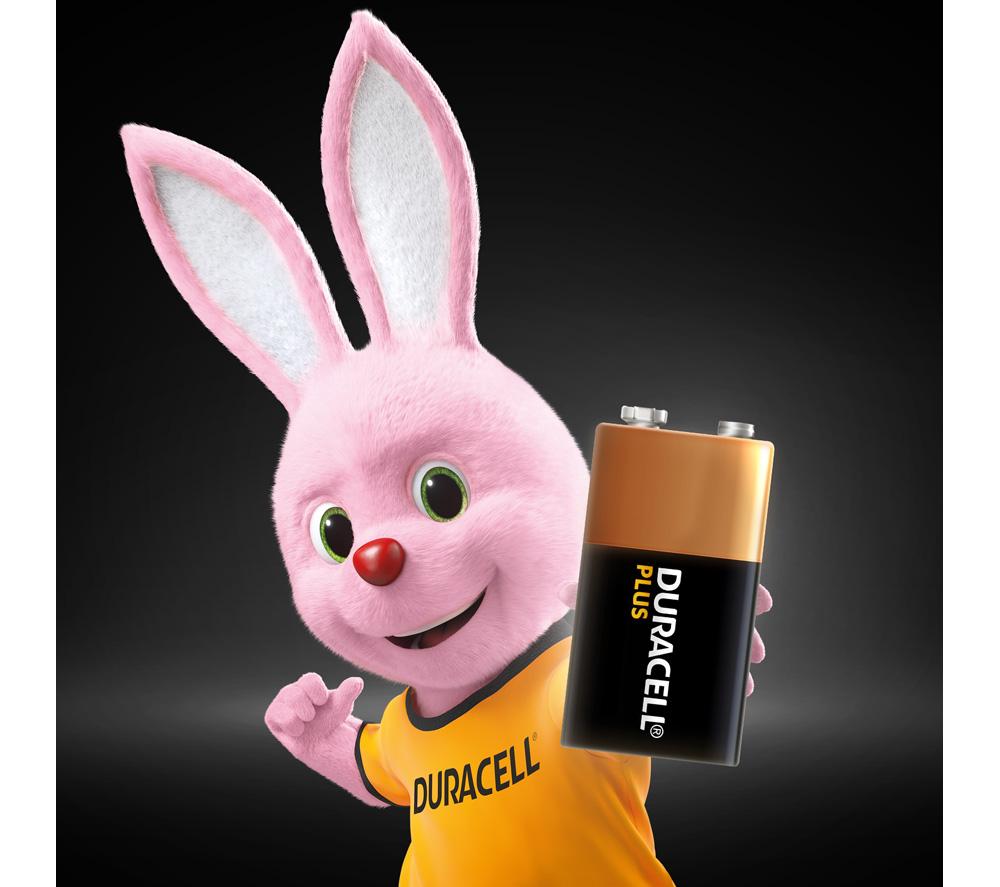 DURACELL Plus 9V Alkaline Battery image number 2 of 7