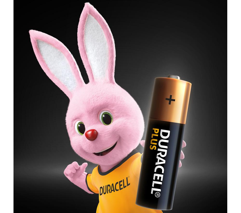 DURACELL Plus AA Alkaline Batteries - Pack of 4 image number 2 of 8