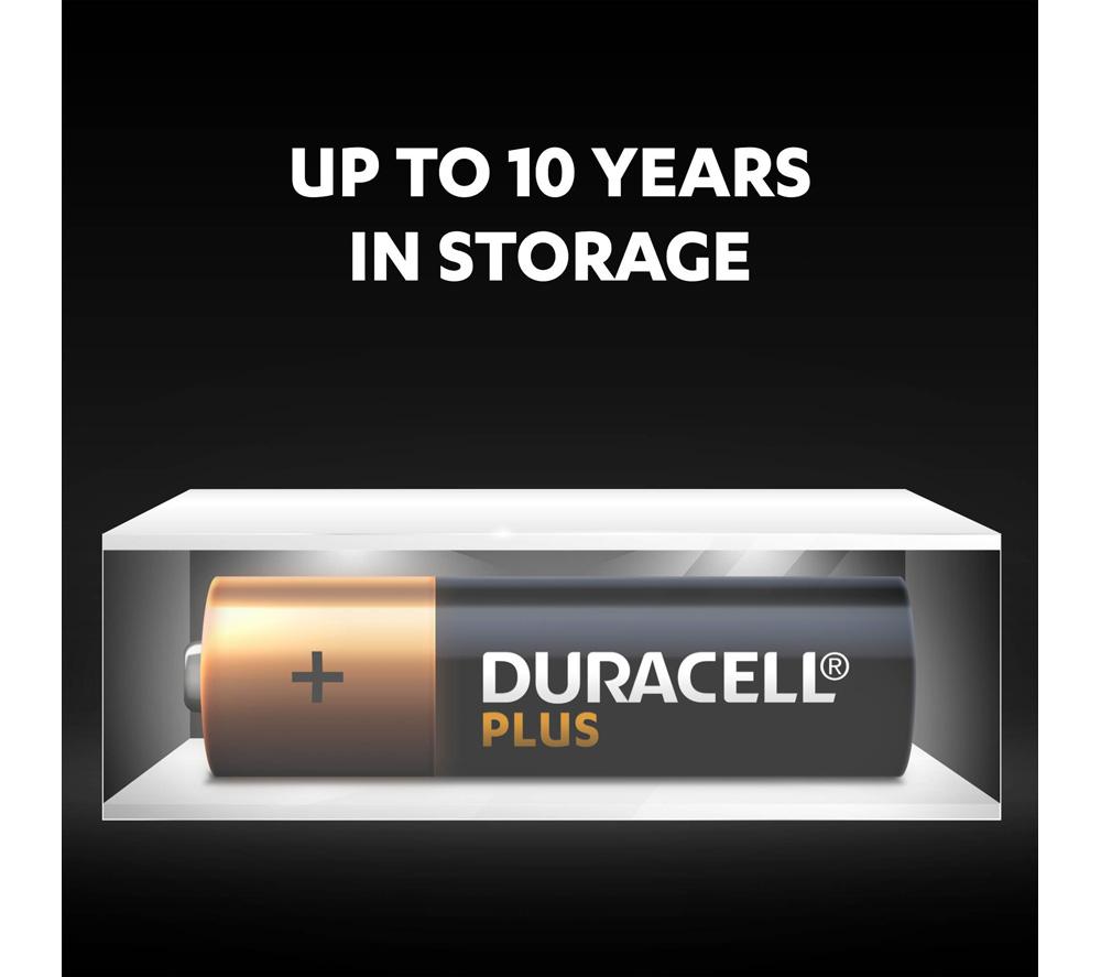 DURACELL Plus AA Alkaline Batteries - Pack of 8 image number 6 of 8
