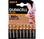 DURACELL Plus AAA Alkaline Batteries - Pack of 8