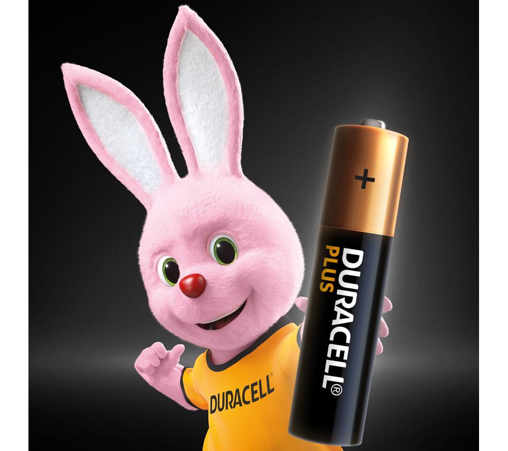 DURACELL Plus AAA Alkaline Batteries - Pack of 8 image number 2 of 8