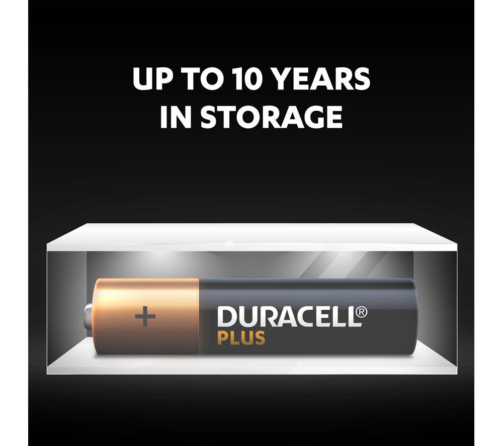 DURACELL Plus AAA Alkaline Batteries - Pack of 8 image number 6 of 8