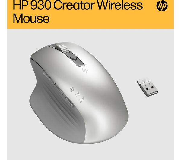 HP Creator 930 Wireless Laser Mouse - Silver image number 1