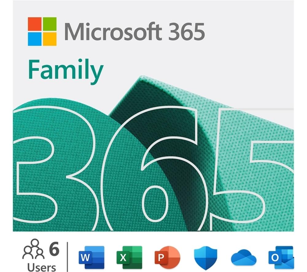 Image of MICROSOFT 365 Family - 1 year for 6 users