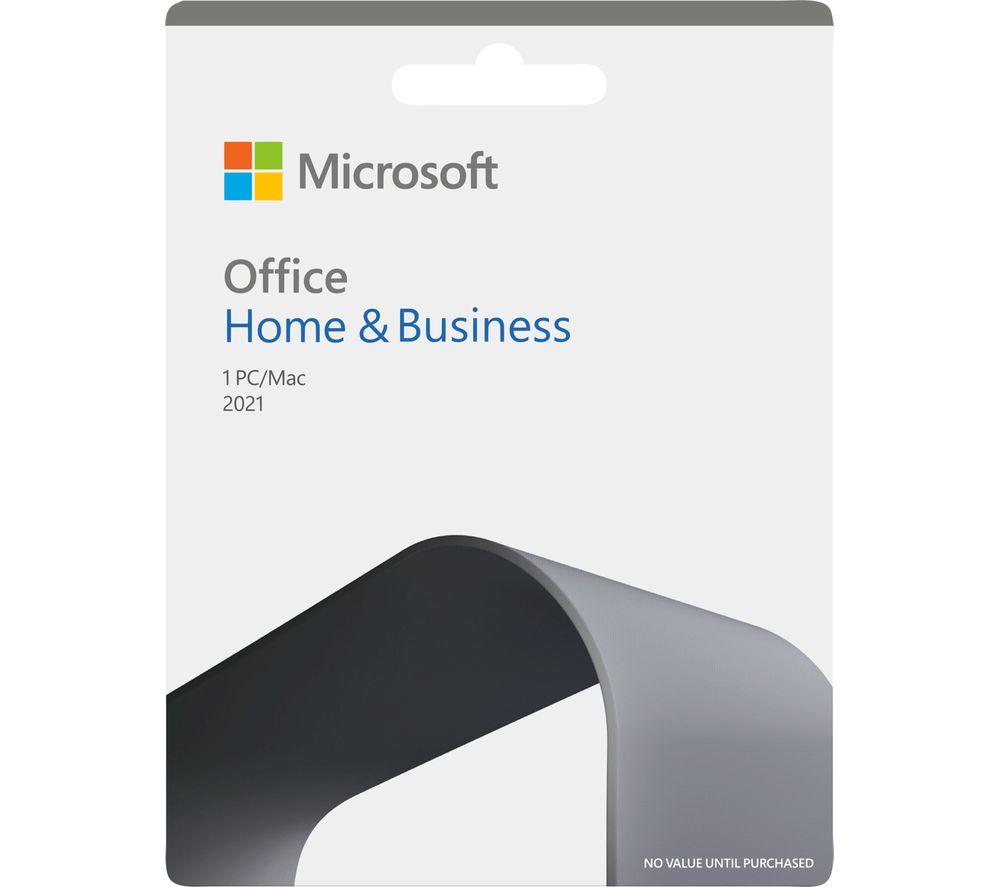 Buy MICROSOFT Office Home & Business 2021 - Lifetime for 1 user