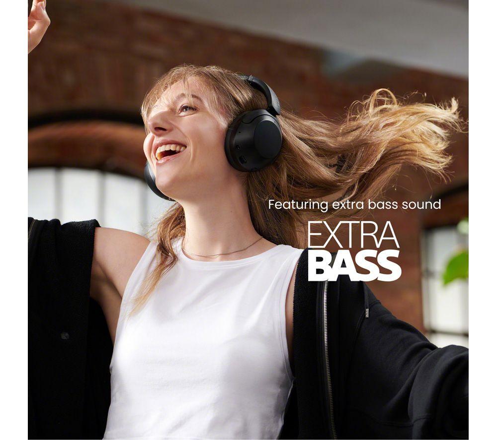 Sony extra bass headphones best sale noise cancelling