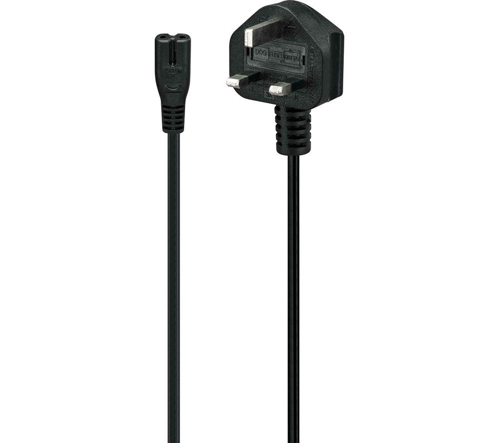 LOGIK LFIG822 Figure-of-8 Power Adapter Cable - 2 m