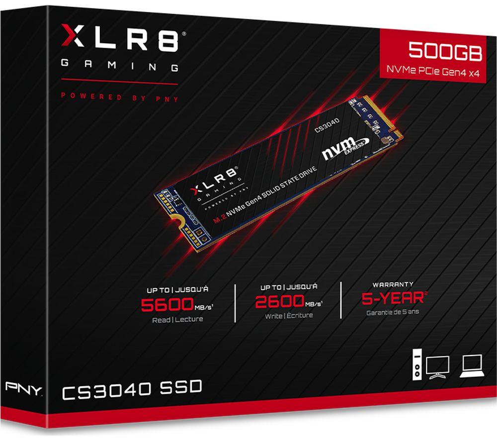PNY XLR8 CS3040 M.2 NVMe Internal SSD - 500 GB image number 2 of 3