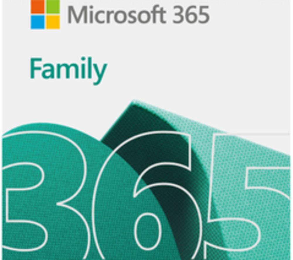 Image of Microsoft 365 Family - 1 year for 6 users (download)