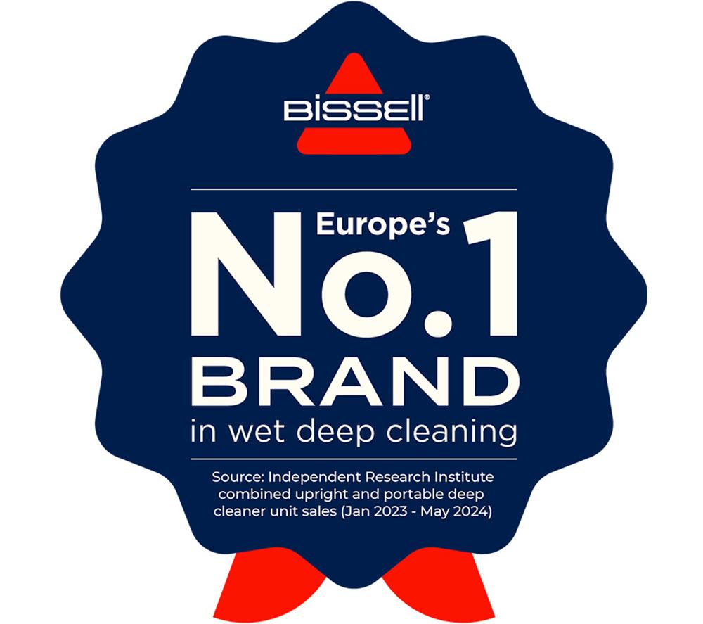 BISSELL PowerClean 2X 3112E Upright Carpet Cleaner - Grey & Red image number 2 of 8