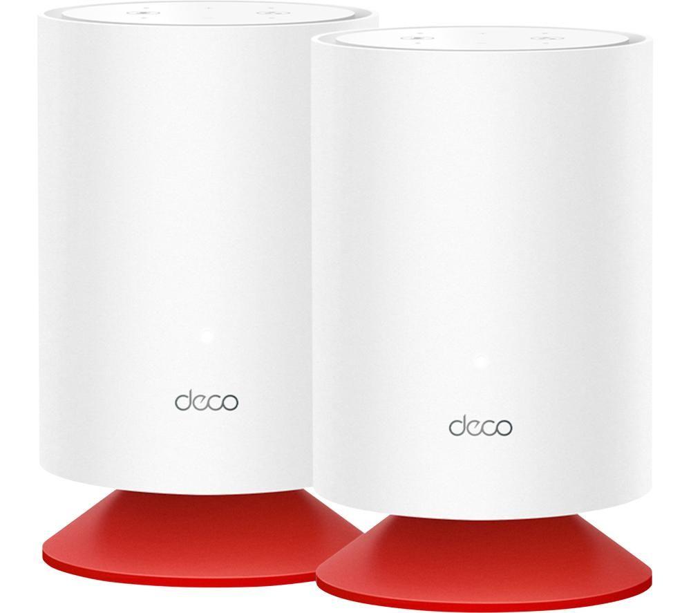 TP-LINK Deco Voice X20 Whole Home WiFi System - Twin Pack, White
