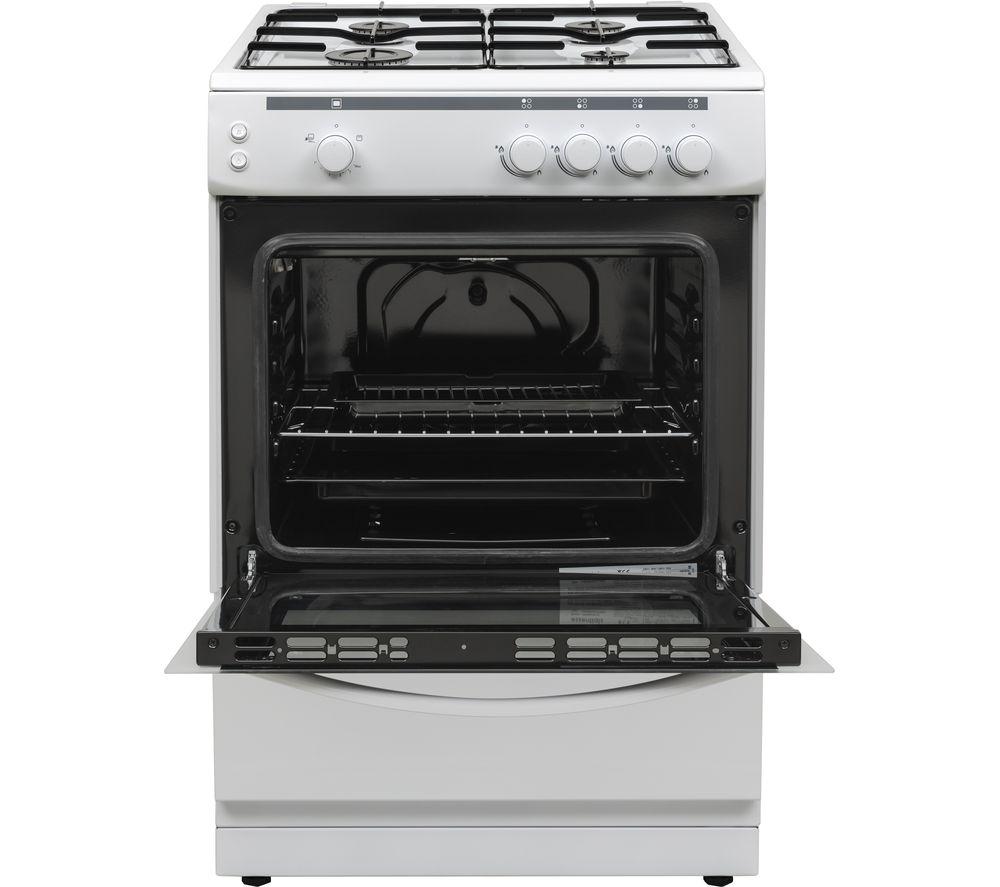 ESSENTIALS CFSG60W18 60 cm Gas Cooker - White image number 3 of 8