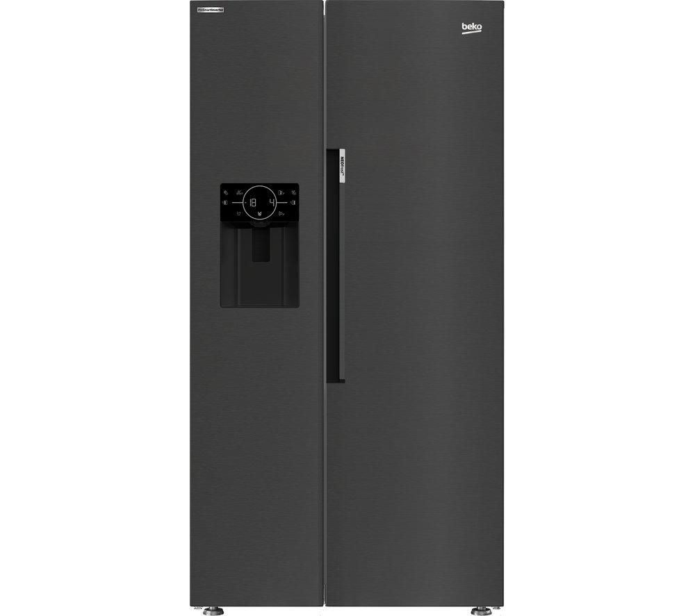 Buy BEKO Pro HarvestFresh ASP33B32VPZ AmericanStyle Fridge Freezer