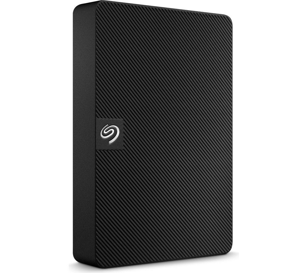 SEAGATE Expansion Portable Hard Drive - 4 TB, Black