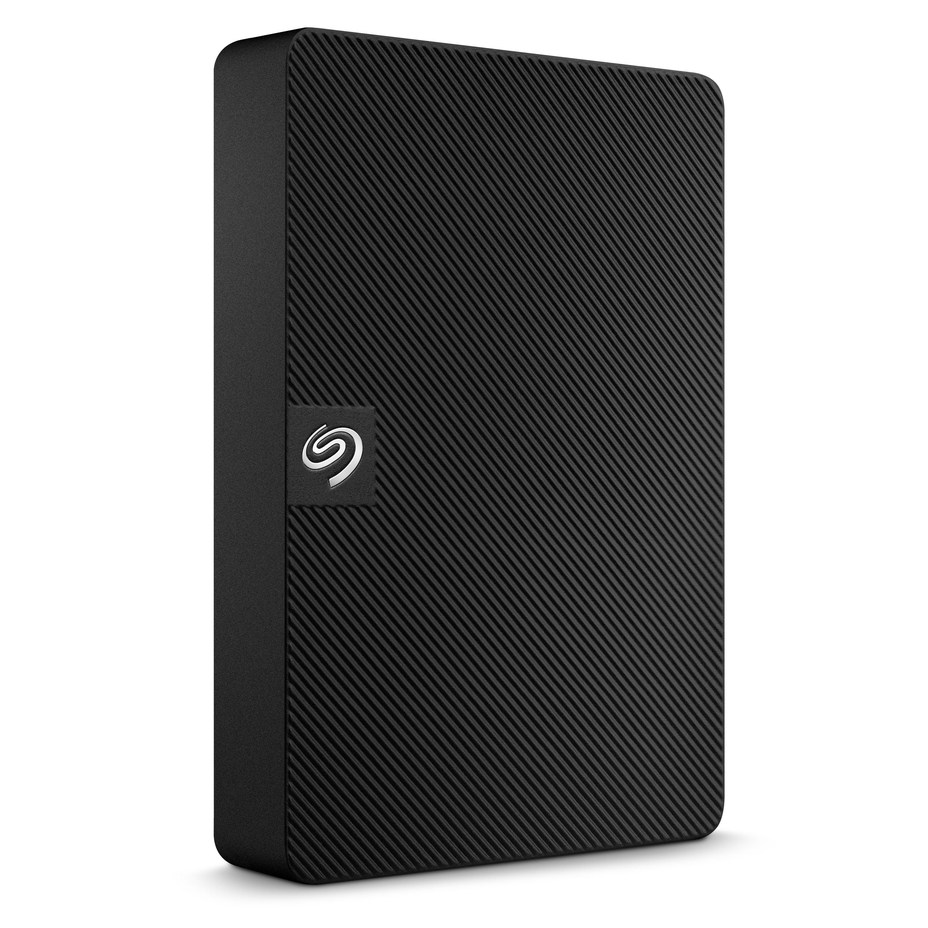 SEAGATE Expansion Portable Hard Drive - 5 TB, Black, Black