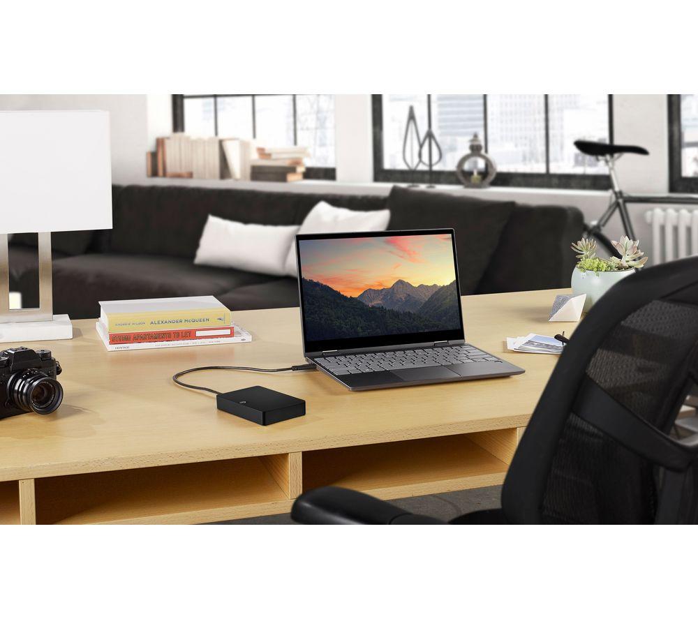 SEAGATE Expansion Portable Hard Drive - 5 TB, Black image number 9 of 13