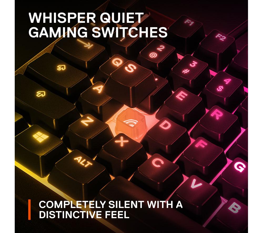 STEELSERIES Apex 3 TKL Gaming Keyboard image number 4 of 7