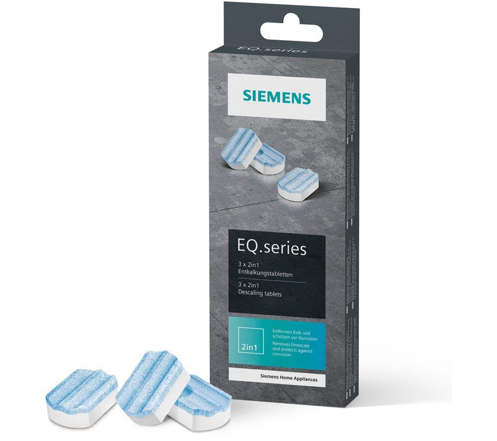 SIEMENS TZ80002B EQ Bean to Cup Descaling Tablets - 3 Pack