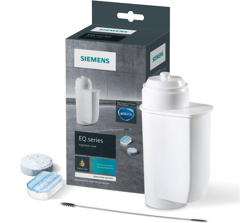 SIEMENS TZ80004B EQ Espresso Care Set, Silver/Grey,White