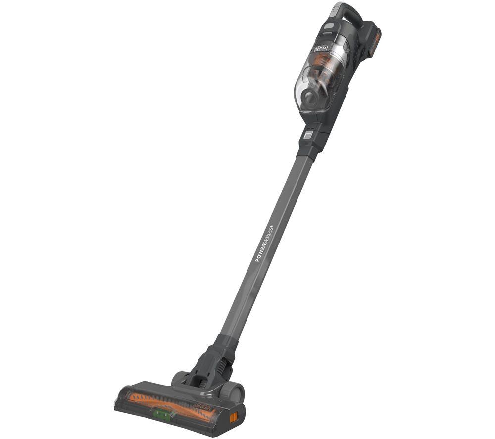 BLACK  DECKER PowerSeries BHFEA18D1-GB Cordless Vacuum Cleaner - Grey & Orange, Black,Silver/Grey,Or