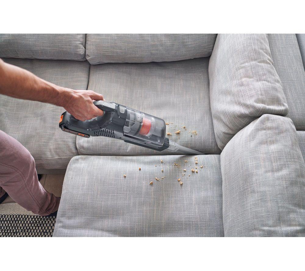 BLACK + DECKER PowerSeries+ BHFEA18D1-GB Cordless Vacuum Cleaner - Grey & Orange image number 8 of 11