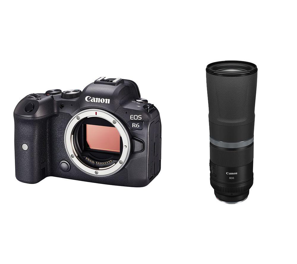 Buy CANON EOS R6 Mirrorless Camera & RF 800 mm f/11 IS STM Telephoto