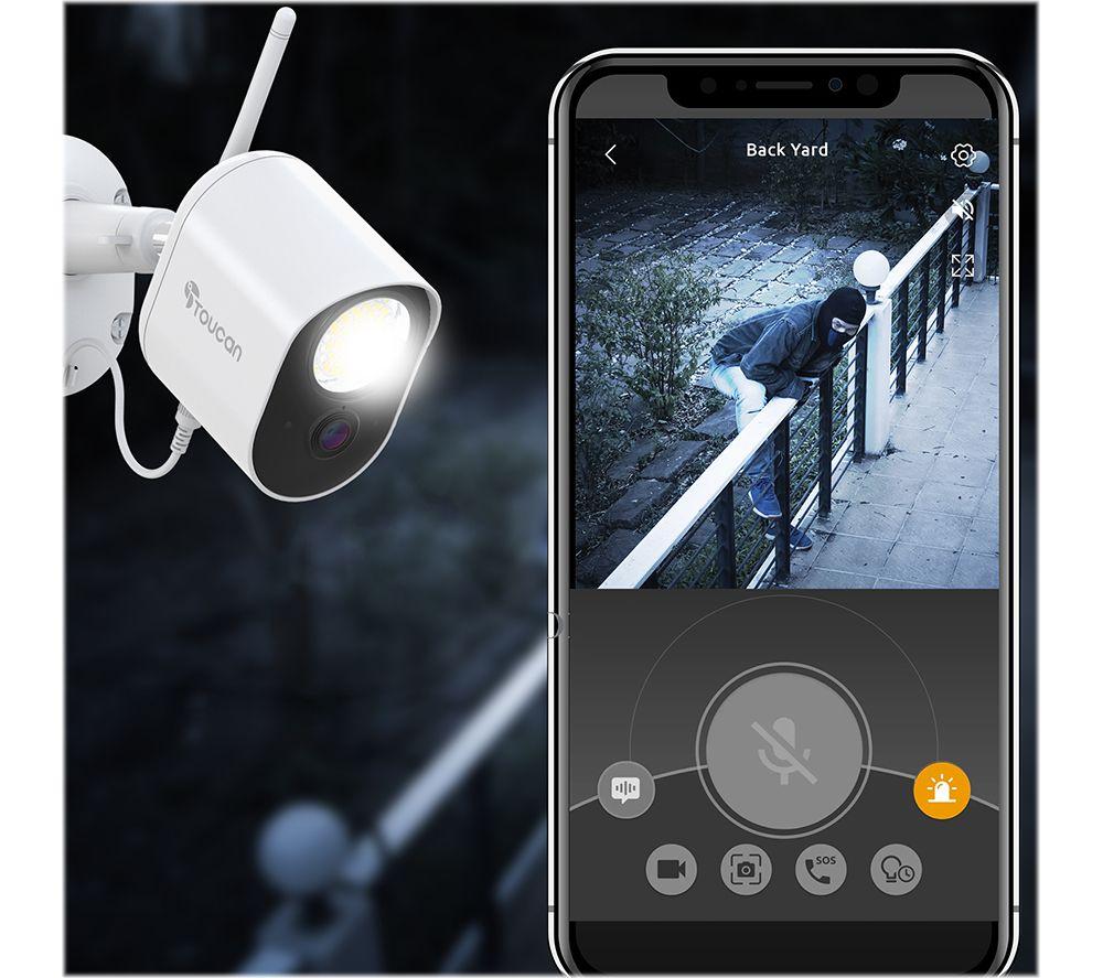 TOUCAN TSLC10WU-ML Full HD 1080p WiFi Security Light Camera image number 3 of 16