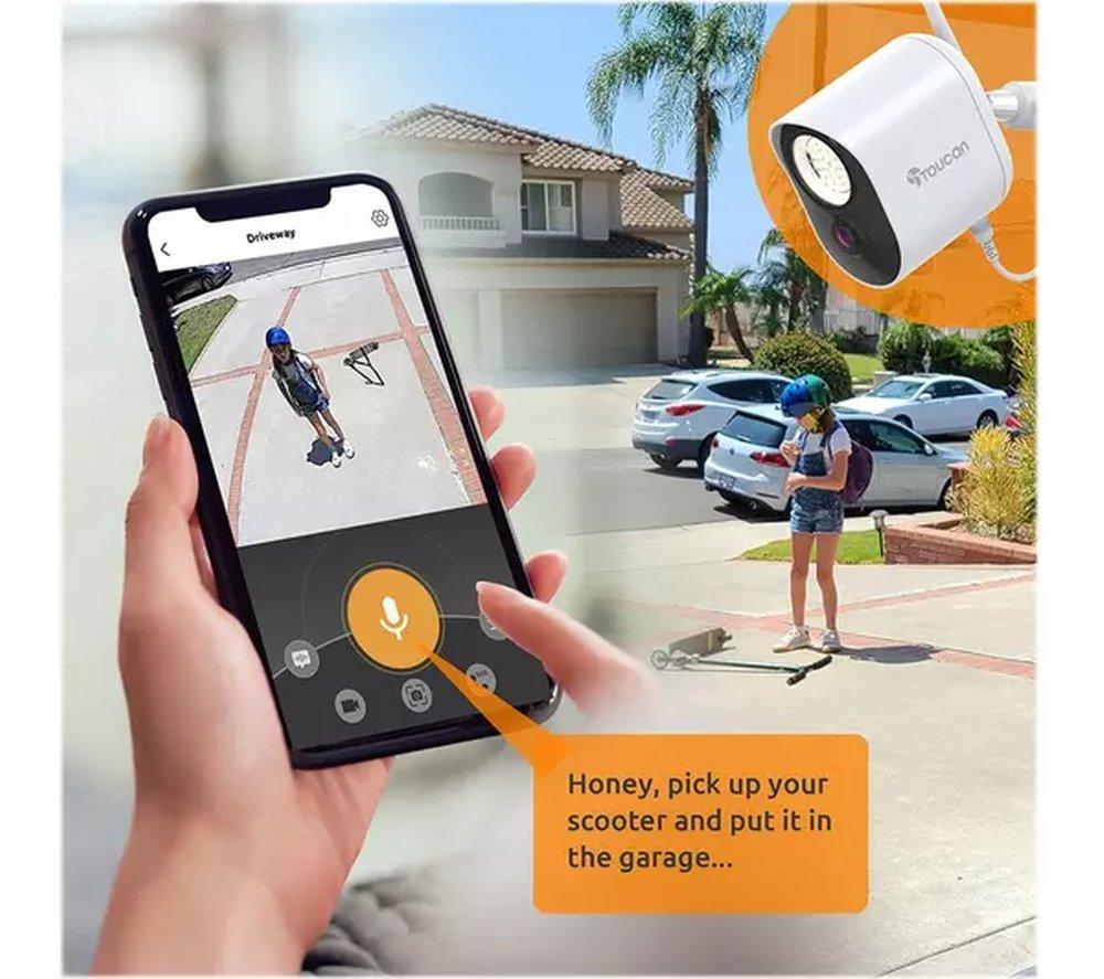 TOUCAN TSLC10WU-ML Full HD 1080p WiFi Security Light Camera image number 10 of 16