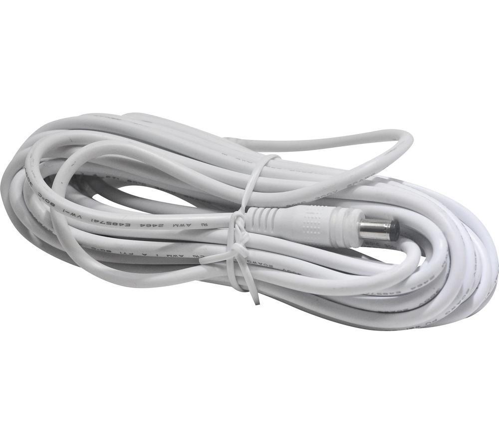 TOUCAN TSLCEX1WU Security Camera Extension Cable - 6 m, White