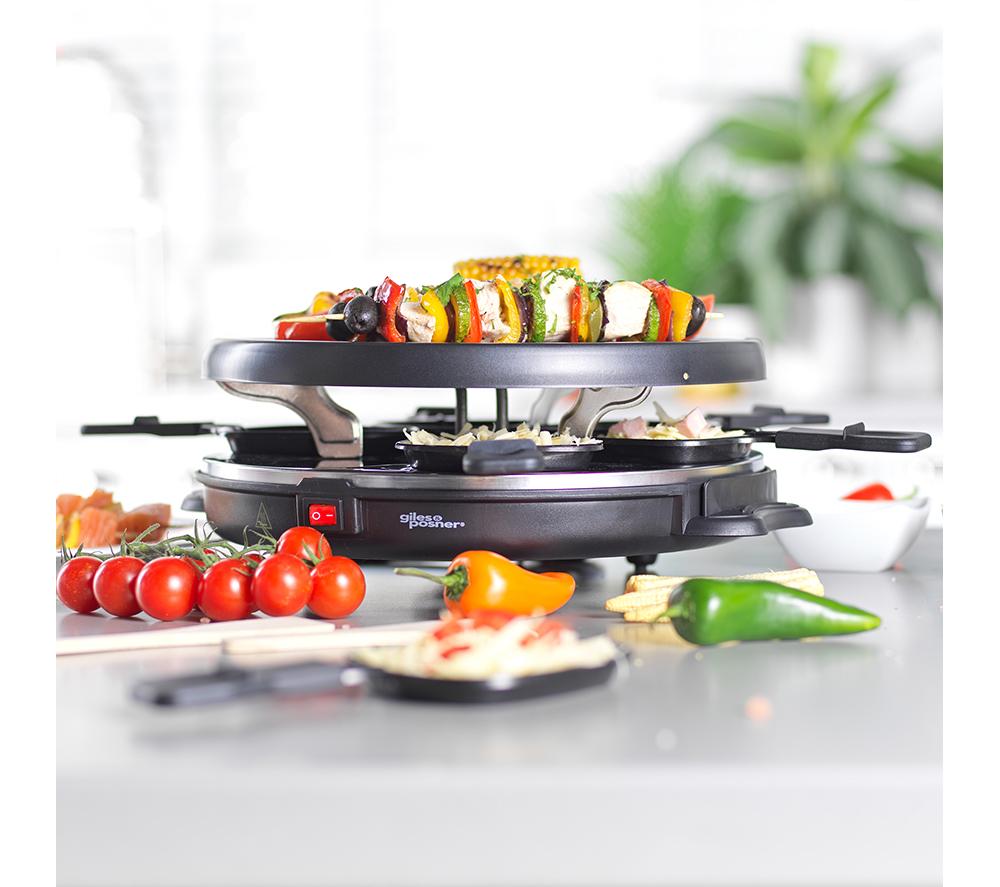 GILES & POSNER EK4511G Raclette Grill - Black image number 2 of 7