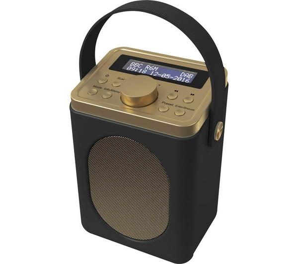 MAJORITY Little Shelford LSH-DAB-BLK Portable DAB+/FM Bluetooth Radio - Black image number 1