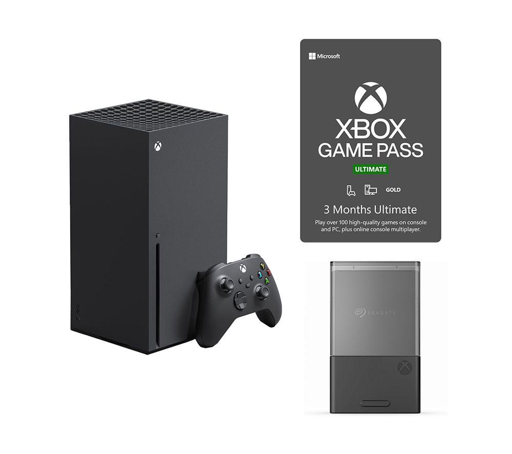Buy Microsoft Xbox Series X Seagate 1 Tb Expansion Hard Drive 3 Month Game Pass Ultimate Bundle Currys