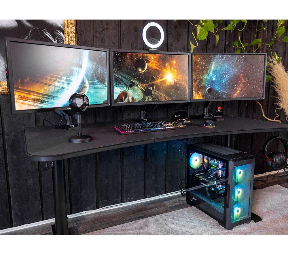 Arozzi gaming 2024 desk black