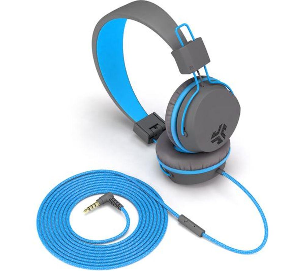 Jlab Audio JBuddies Studio Kids Headphones - Blue, Blue